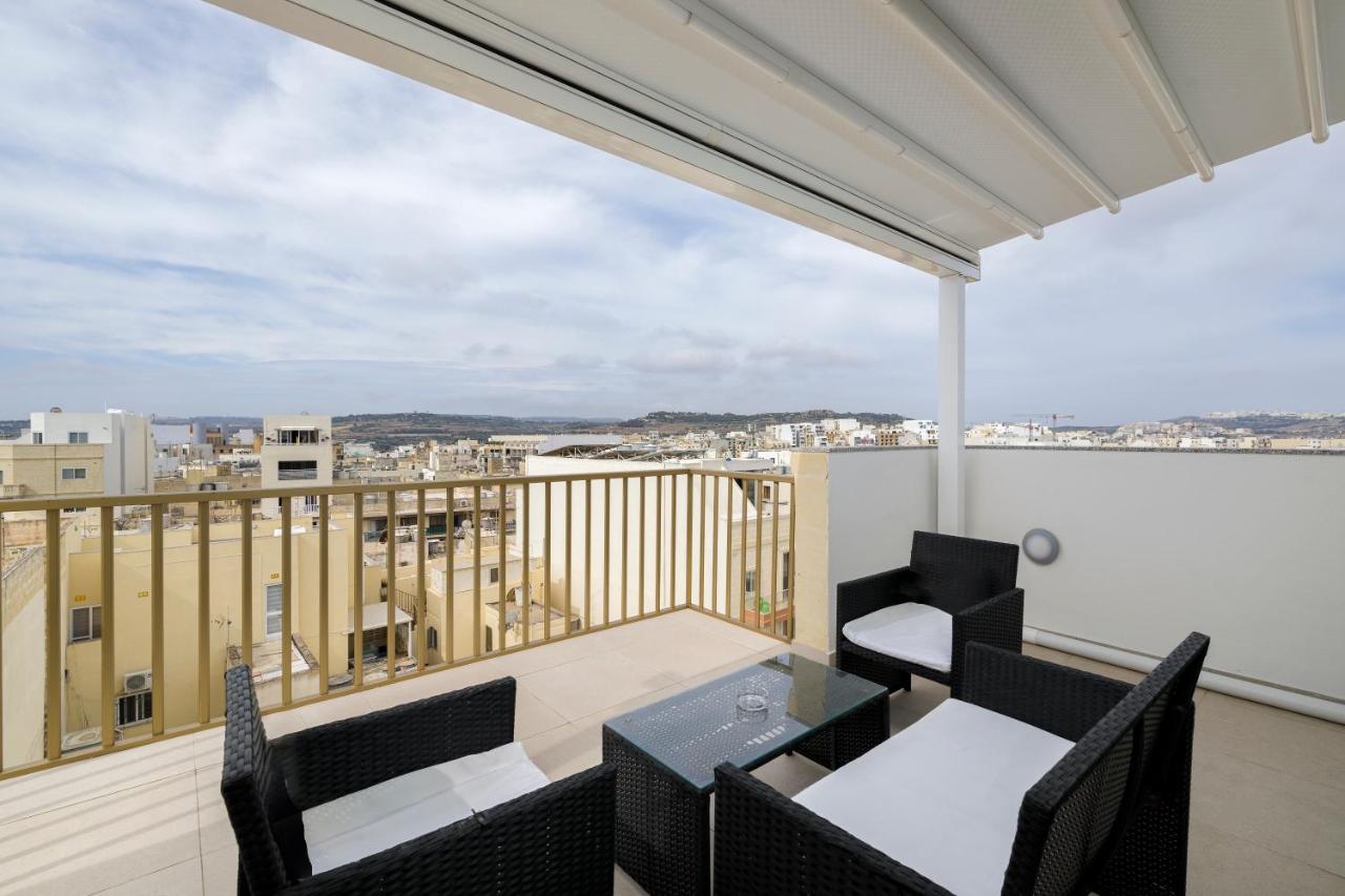 Hilltop Apartments - Stylish Comfort Living Close To The Sea, Bugibba St. Paul's Bay Bagian luar foto