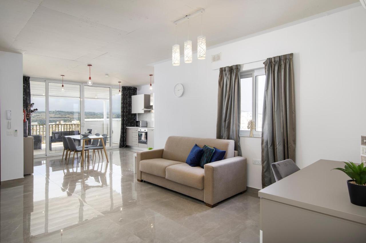 Hilltop Apartments - Stylish Comfort Living Close To The Sea, Bugibba St. Paul's Bay Bagian luar foto